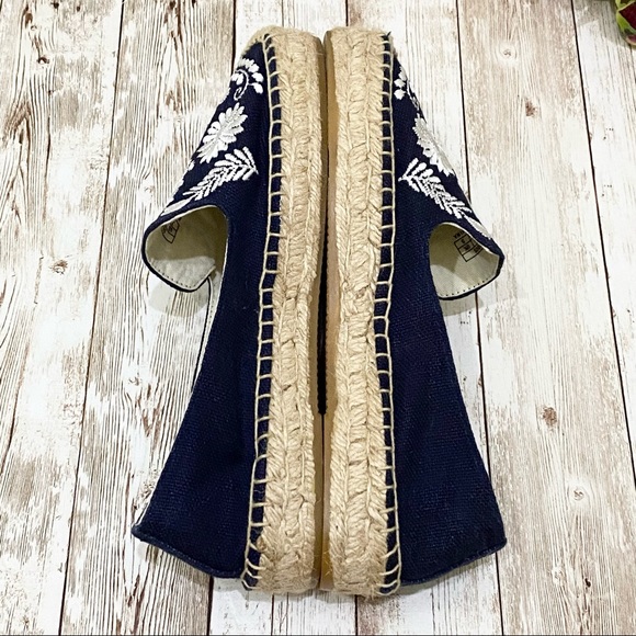 Soludos Embroidered Ibiza Smoking Slippers Espadrille 7 - Picture 9 of 16